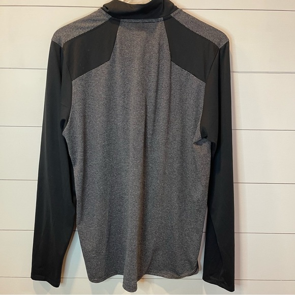 The North Face Black & Gray Quarter-Zip Pullover Mens Size Large - Picture 6 of 7